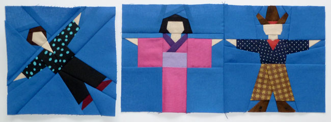 Wandquilt Kinder der Welt