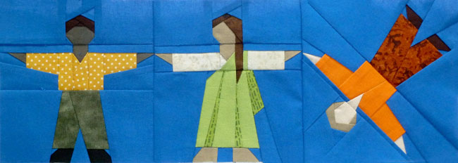 Wandquilt Kinder der Welt