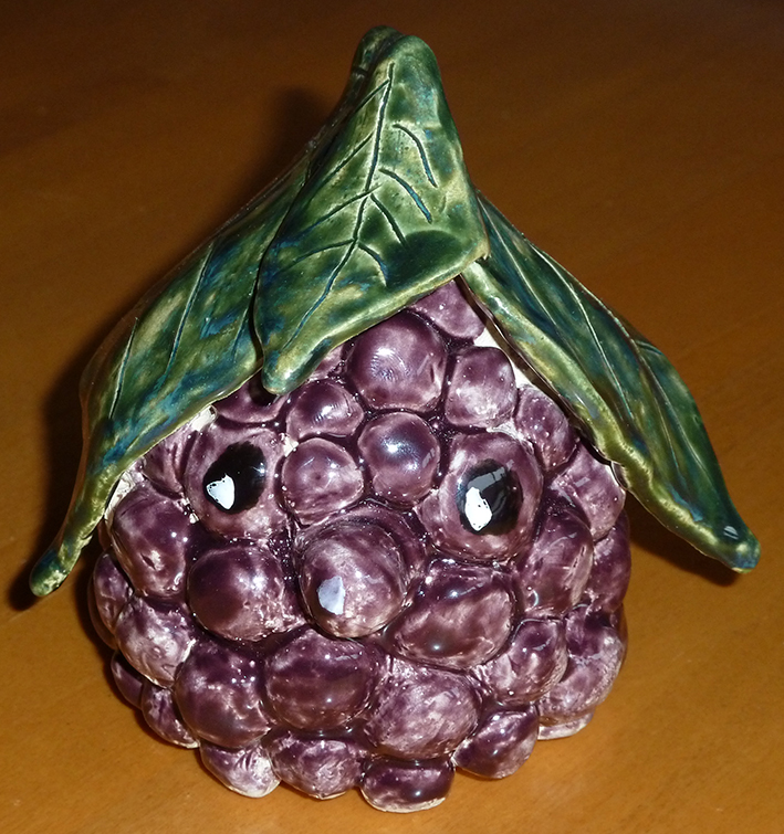 getöpferte Brombeere