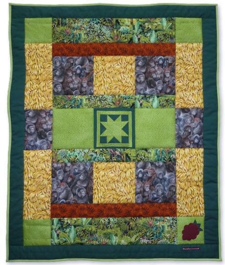 Babyquilt Dschungelstern