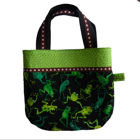 Kindertasche Frösche