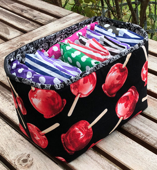 Stoffbox Liebesäpfel