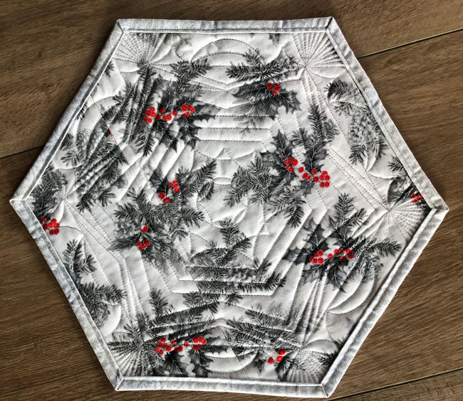 Weihnachtliche Rückseite