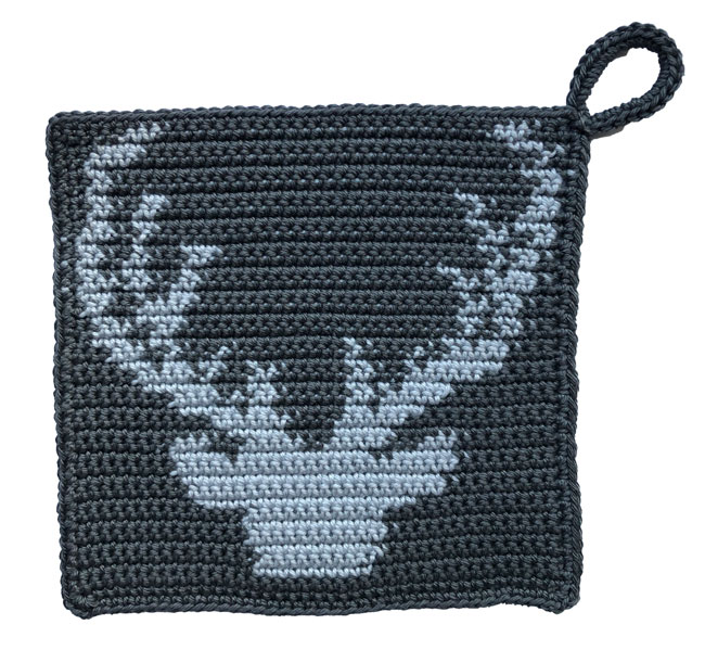 hellgrau auf dunkelgrau